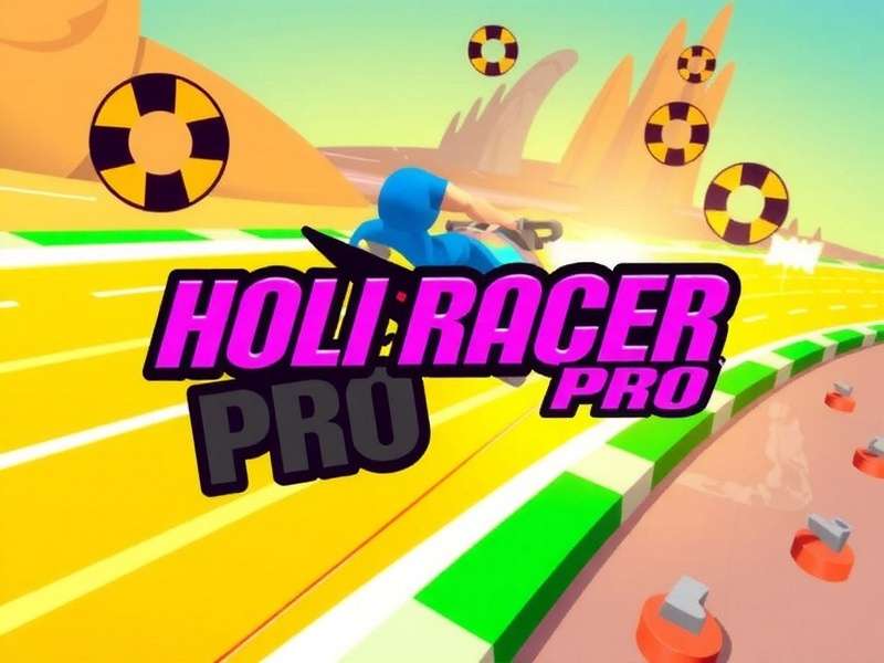 Holi Racer Pro Game Cover